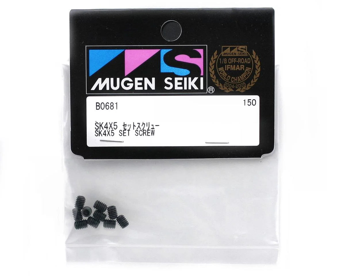 MUGEN B0681 Seiki SK 4x5mm Set Screw (10)