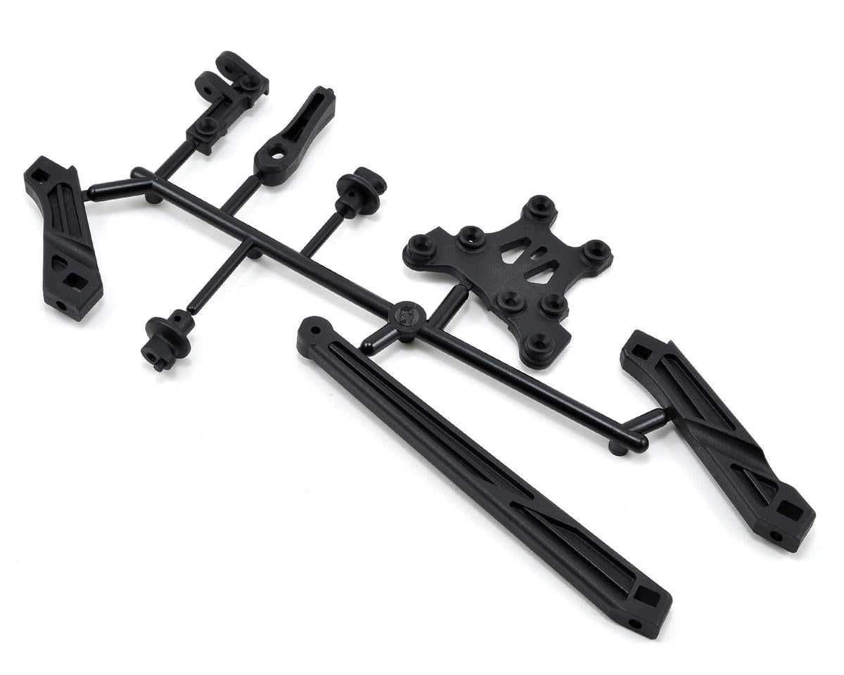 MUGEN E2107 Tension Rod, Body Mount & Front Upper Brace Set