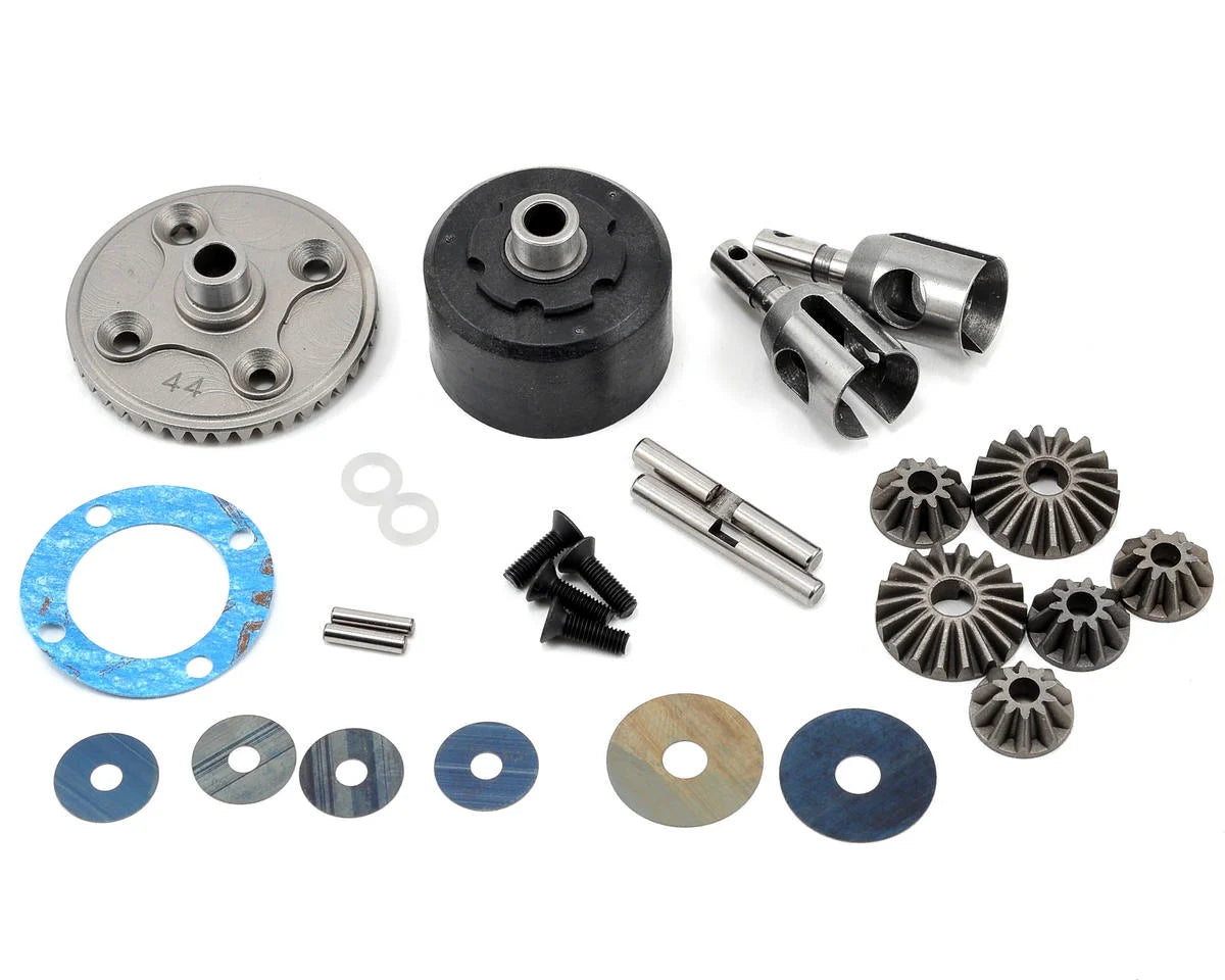 MUGEN E2208 Complete Front/Rear Differential Set