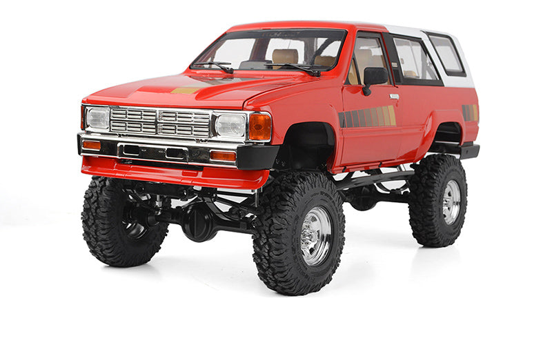 RC4WD Z-RTR0063 Trail Finder 2 RTR w/1985 Toyota 4Runner Hard Body Set (Red)