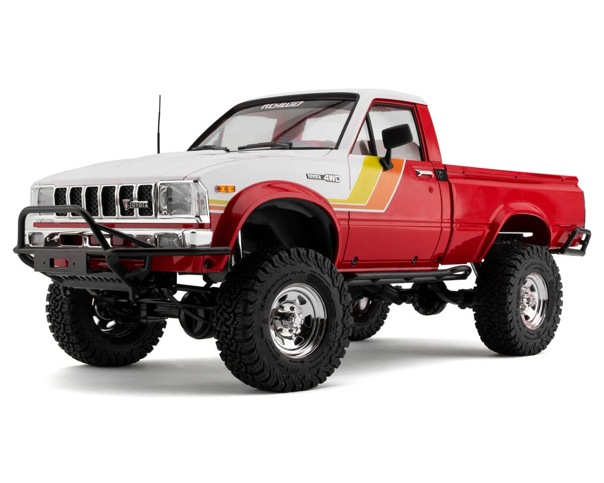 RC4WD Z-RTR0070 Trail Finder 2 RTR w/1982 Toyota Pickup Hard Body Set, Red