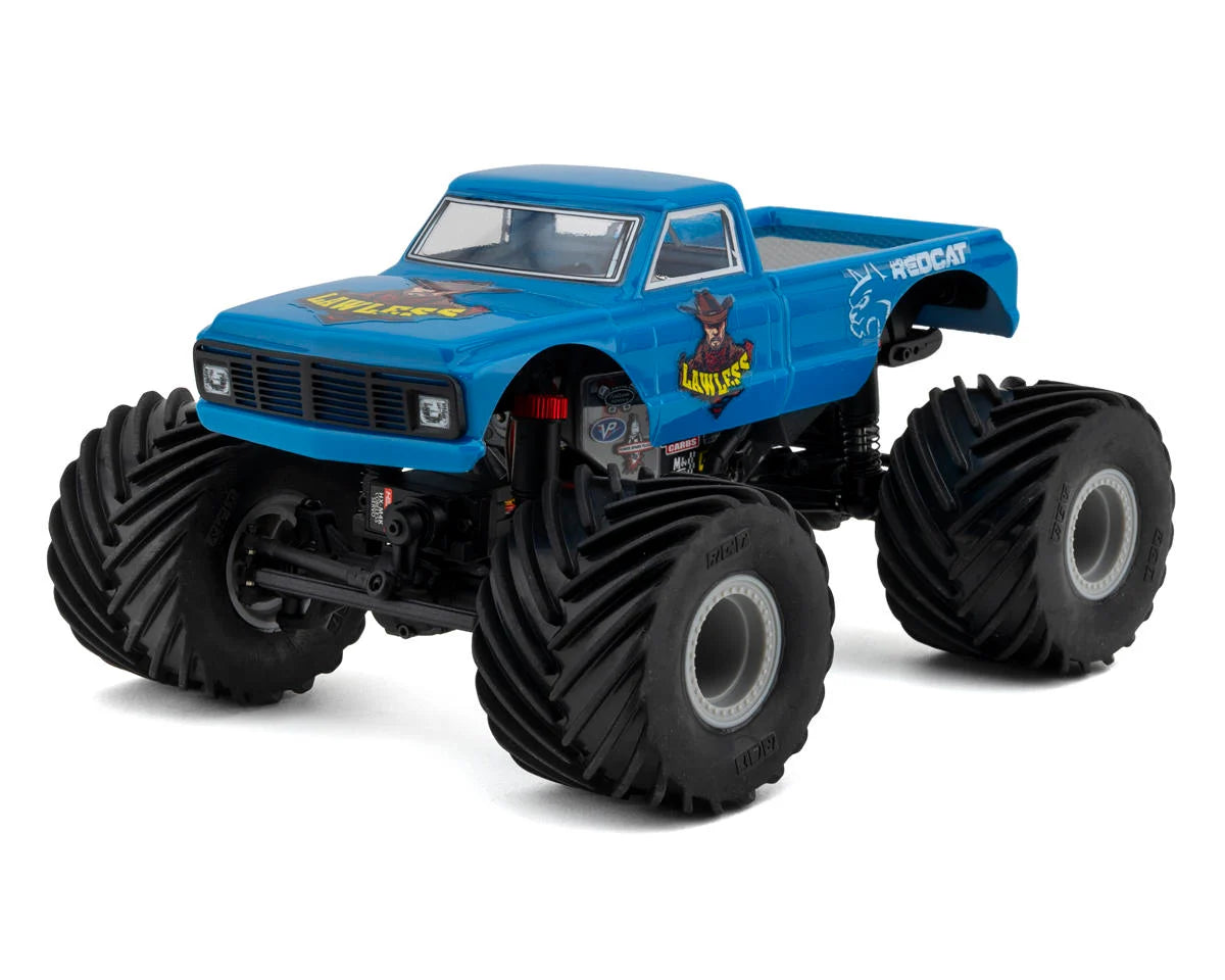 REDCAT 33539 MT-18 1/18 4WD RTR Micro Monster Truck (Lawless) w/2.4GHz Radio, Battery & Charger