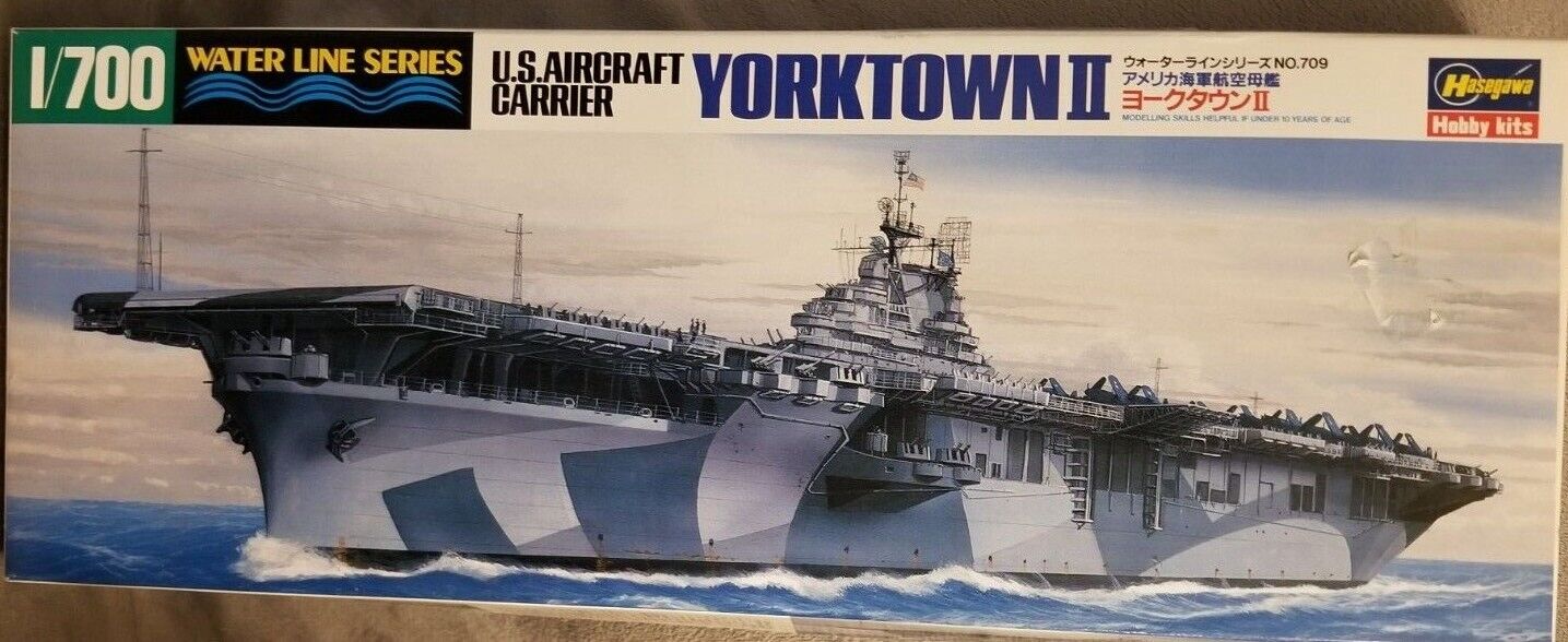 HASEGAWA 44709 1/700 U.S. Aircraft Carrier Yorktown II