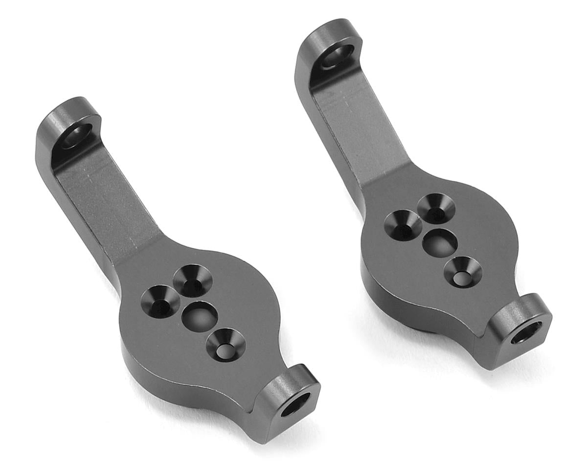 STRC ST8232GM Aluminum TRX-4 Front Axle Caster Block Set (Gun Metal)