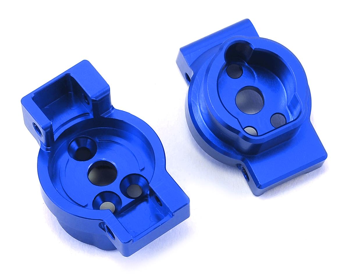 STRC ST8256B ST Racing Concepts Traxxas TRX-4 Aluminum Rear Portal Drive Mount (2) (Blue)