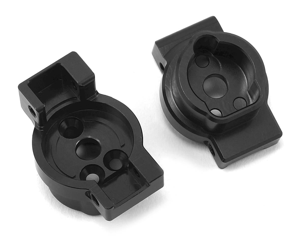 STRC ST8256BR ST Racing Concepts Traxxas TRX-4 Brass Rear Axle Portal Mounts (Black) (2)