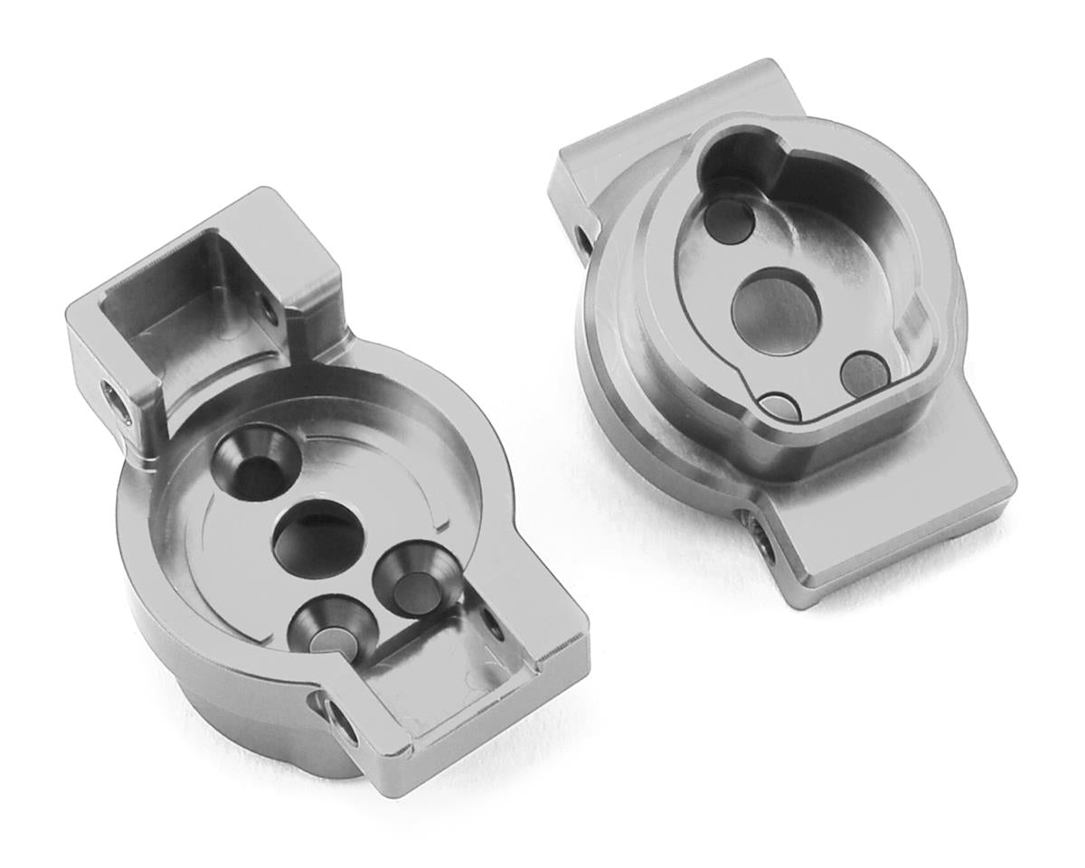 STRC ST8256S ST Racing Concepts Traxxas TRX-4 Aluminum Rear Portal Drive Mount (2) (Silver)