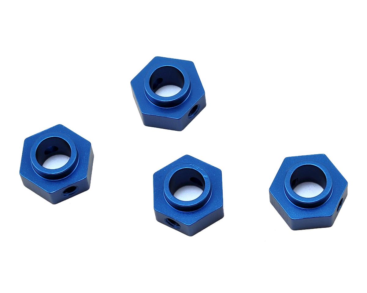 STRC ST8256S ST Racing Concepts Traxxas TRX-4 Aluminum Wheel Hex Adapters (4) (Blue)