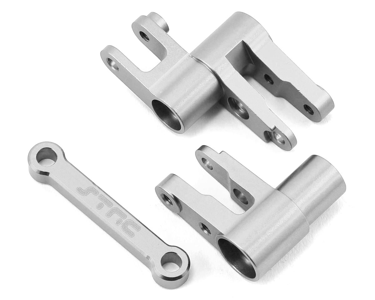 STRC ST8343S ST Racing Concepts Traxxas 4Tec 2.0 Aluminum Steering Bellcrank (Silver)