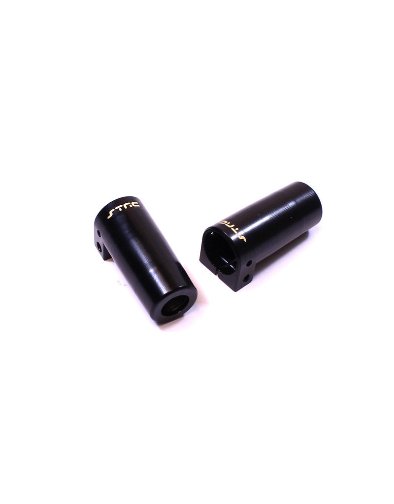 STRC STA31383BR ST Racing Concepts SCX10 II Aluminum Rear Lock Outs (2) (Black)