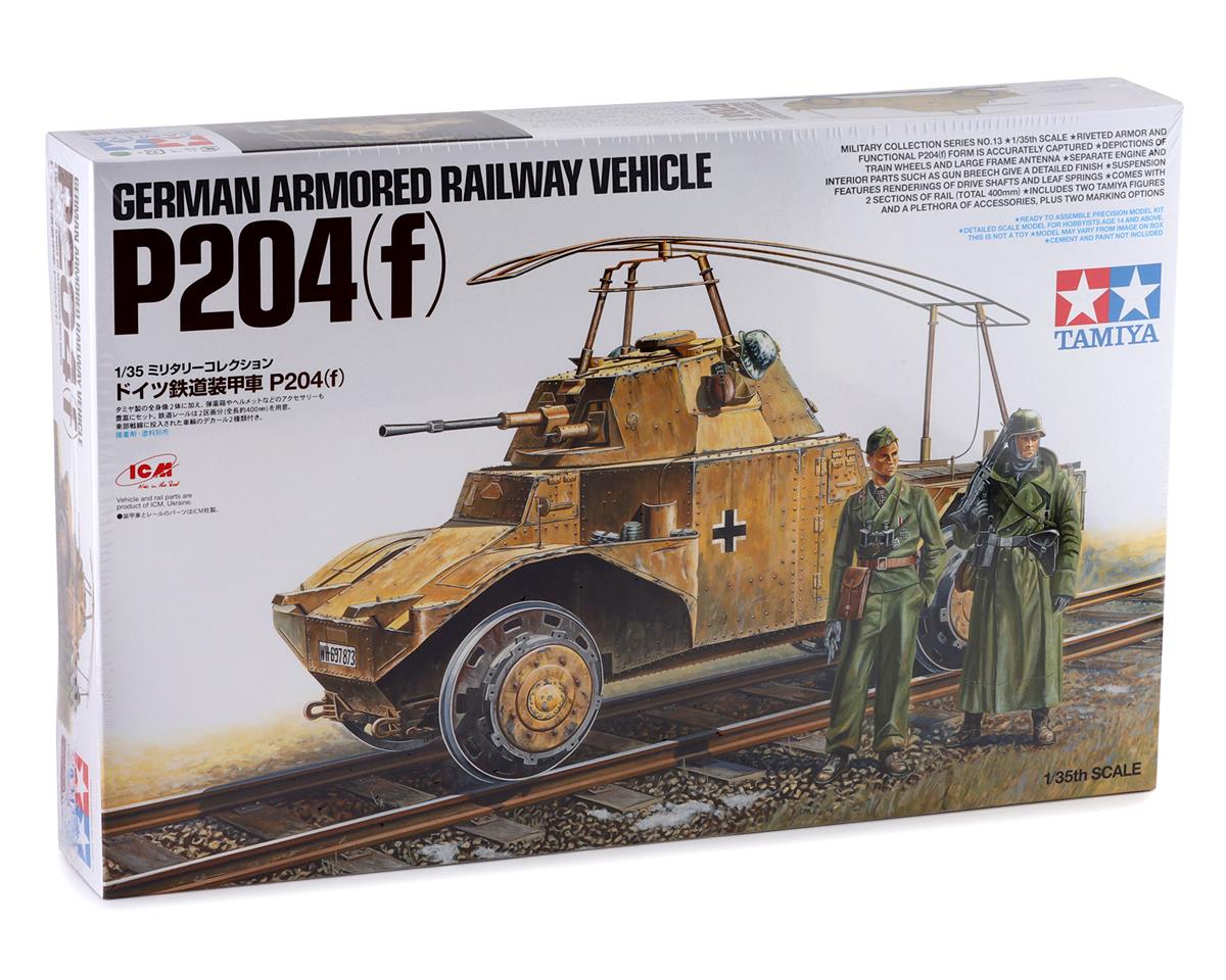 TAMIYA 32413 P204(f) German Armored Railway Vehicle 1/35 Model Kit