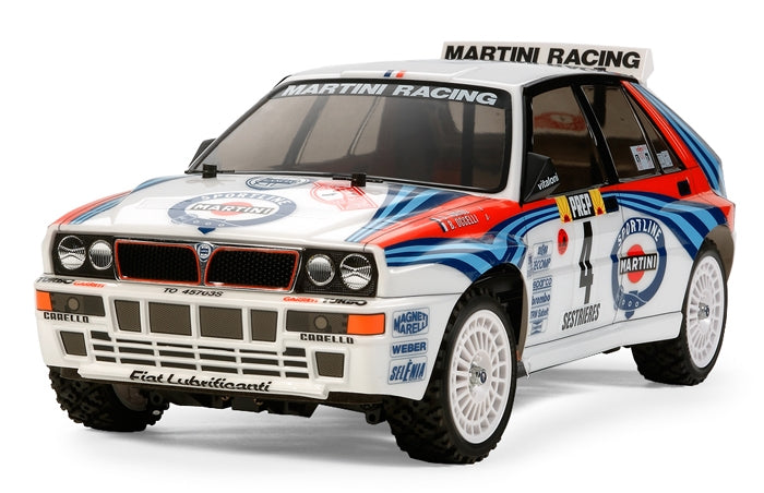 TAMIYA 58570-60A 1/10 RC Lancia Delta Integrale, w/ TT02 Chassis