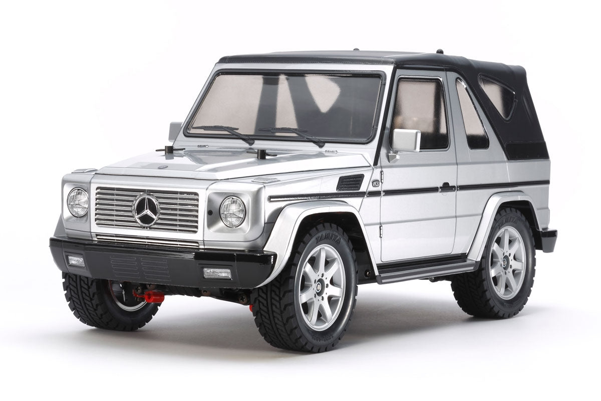 TAMIYA 58629-60A 1/10 RC Mercedes-Benz G 320 Cabrio Kit, w/ MF-01X Chassis - Includes HobbyWing THW 1060 ESC