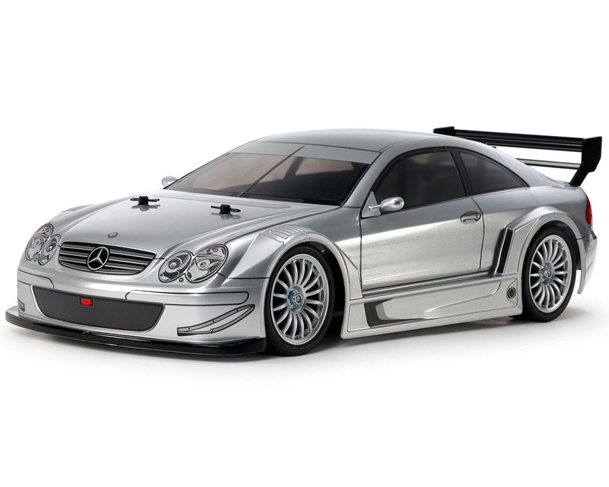 TAMIYA 58722-60A 2002 Mercedes-Benz CLK AMG 1/10 4WD Electric Touring Car Kit (TT-02)