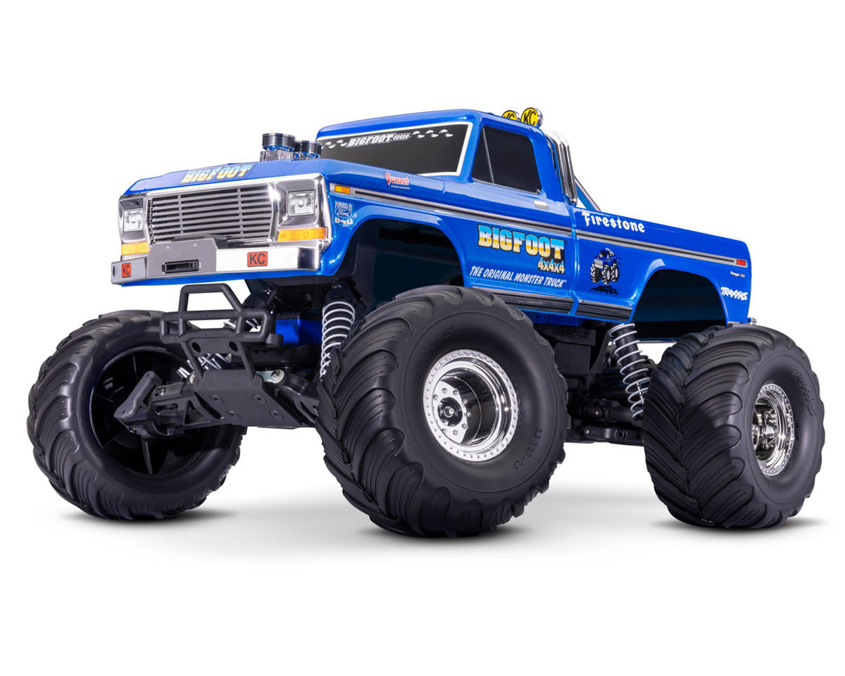 TRAXXAS 36334-4 Bigfoot No.1 Original BL-2S HD RTR 1/10 2WD Brushless Monster Truck w/BL-2S ESC & TQ 2.4GHz Radio