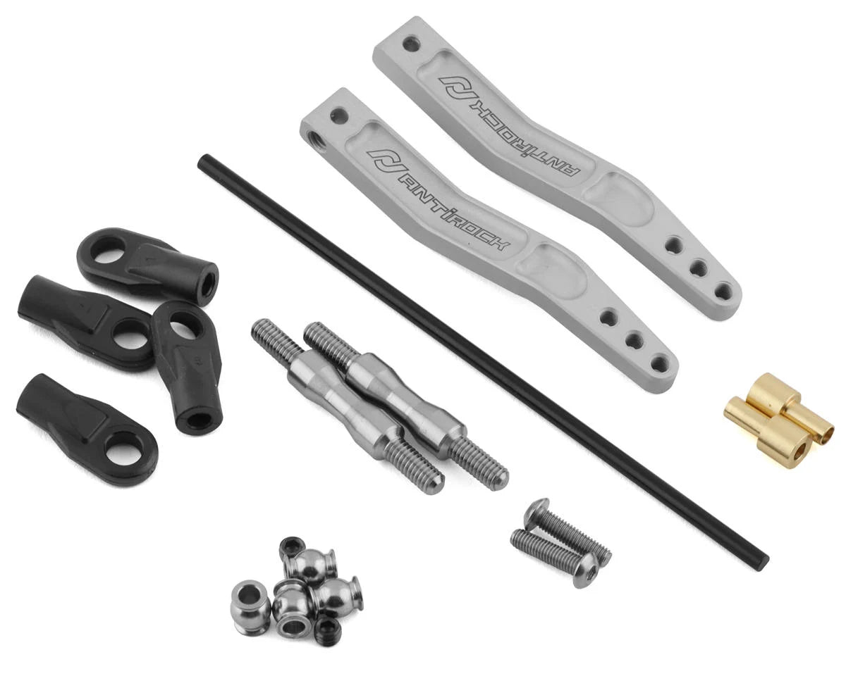 VANQUISH VPS08303 Axial Yeti Rock Jock Antirock V3 Sway Bar Set (Clear)