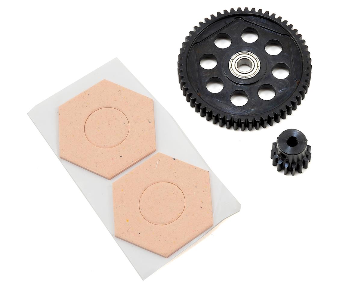 XTRA SPEED XS-SCX230071 SCX10 II HD Steel Spur Gear 56T and Pinion 15T