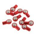 RC4WD Z-S1632 M3 Short Straight Aluminum Rod Ends Red