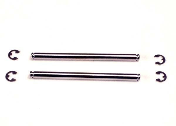 TRAXXAS 2639 Suspension pins, 48mm (2) w/ E-clips