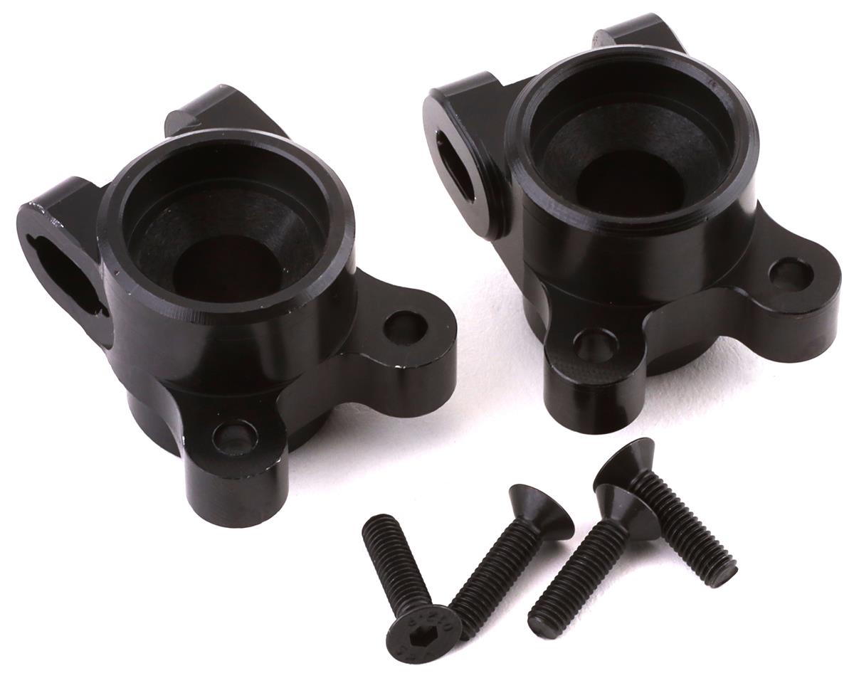 JCONCEPTS 2862-2 B6.2 Aluminum Rear Hub Carriers Black