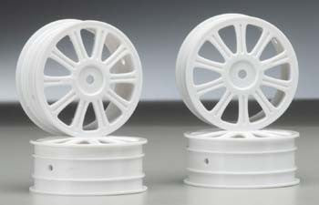 JCONCEPTS 3307 Rulux 1/10 B44 Fr Wheel White (4)