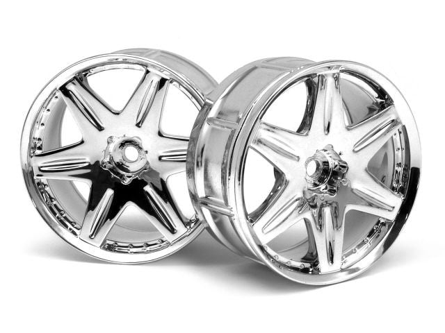 HPI 3343 LP29 Wheel Work LS406 Chrome *DISC*