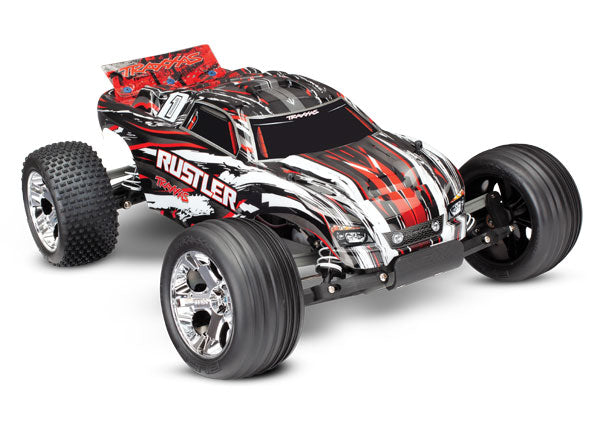 TRAXXAS 37054-1 Rustler 1/10 RTR Stadium Truck w/XL-5 ESC, TQ 2.4GHz Radio, Battery & Charger