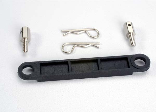 TRAXXAS 3727 Battery Hold Down Plate Black