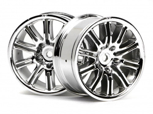 HPI 3772 10-Spoke Sport Wheel 26mm Chrome