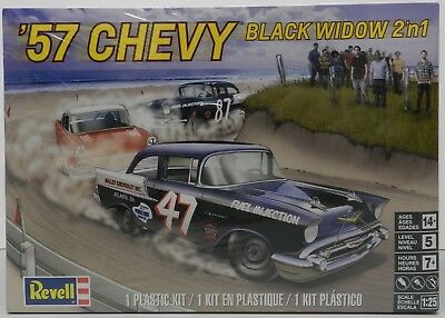 REVELL 85-4441 1/25 '57 Chevy Black Widow 2n1 1957