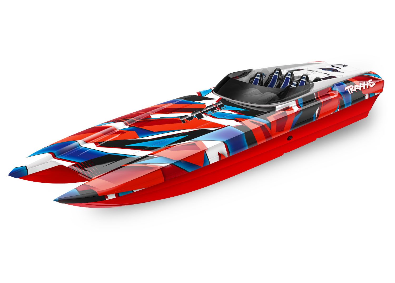 TRAXXAS 57046-4 DCB M41 Widebody 40" Catamaran High Performance 6S Race Boat