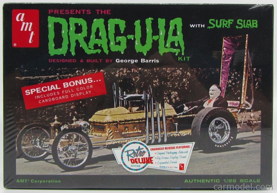 AMT 657/12 Munsters Drag-U-La by George Barris (1/25) (fs)