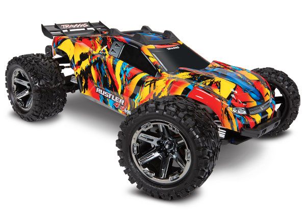 TRAXXAS 67076-4 Rustler 4X4 VXL Brushless RTR 1/10 4WD Stadium Truck