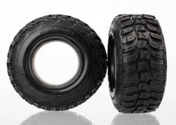 TRAXXAS 6870R Tires, Kumho, ultra-soft S1 off-road racing compound dual profile 4.3x1.7 - 2.2/3.0 (2)/ foam inserts (2)