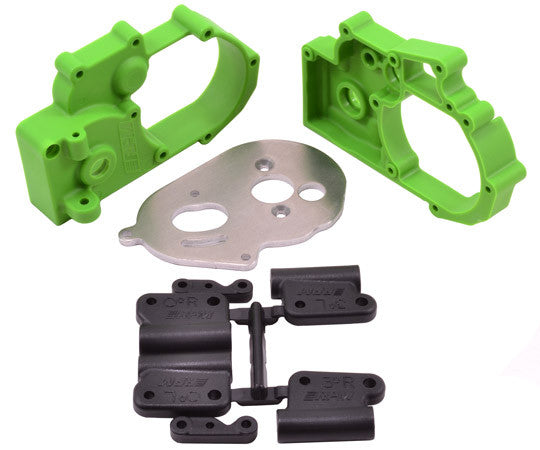 RPM 73614 Hybrid Gearbox Housing/Rear Mounts Green