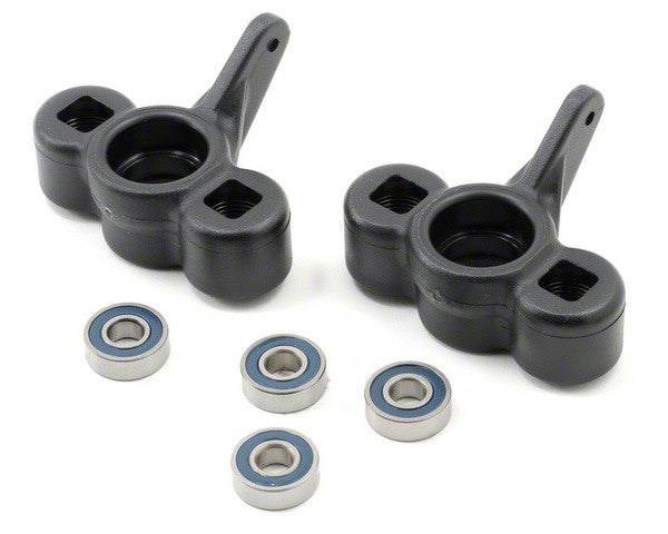 RPM 80032 Axle Carriers with Oversized Bearings Black T/E Maxx 1.5 & 2.5