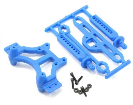 RPM 80165 Shock Tower Adjustable Mounts Blue T/E-Maxx