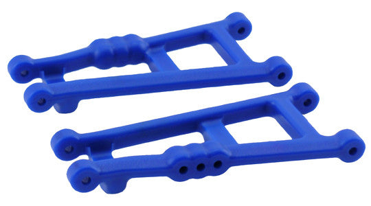 RPM 80185 Rear A-Arms Blue Rear Blue Electric Rustler/Stampede (2)