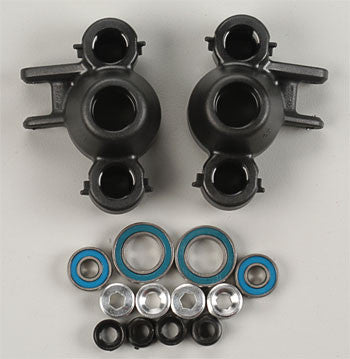 RPM 80582 Axle Carriers/Oversized Bearings Black Revo