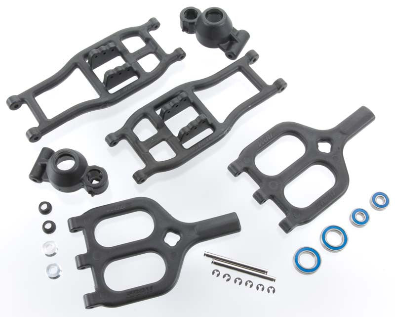 RPM 80942 Rear True-Track A-Arm Conversion Black T/E-Maxx