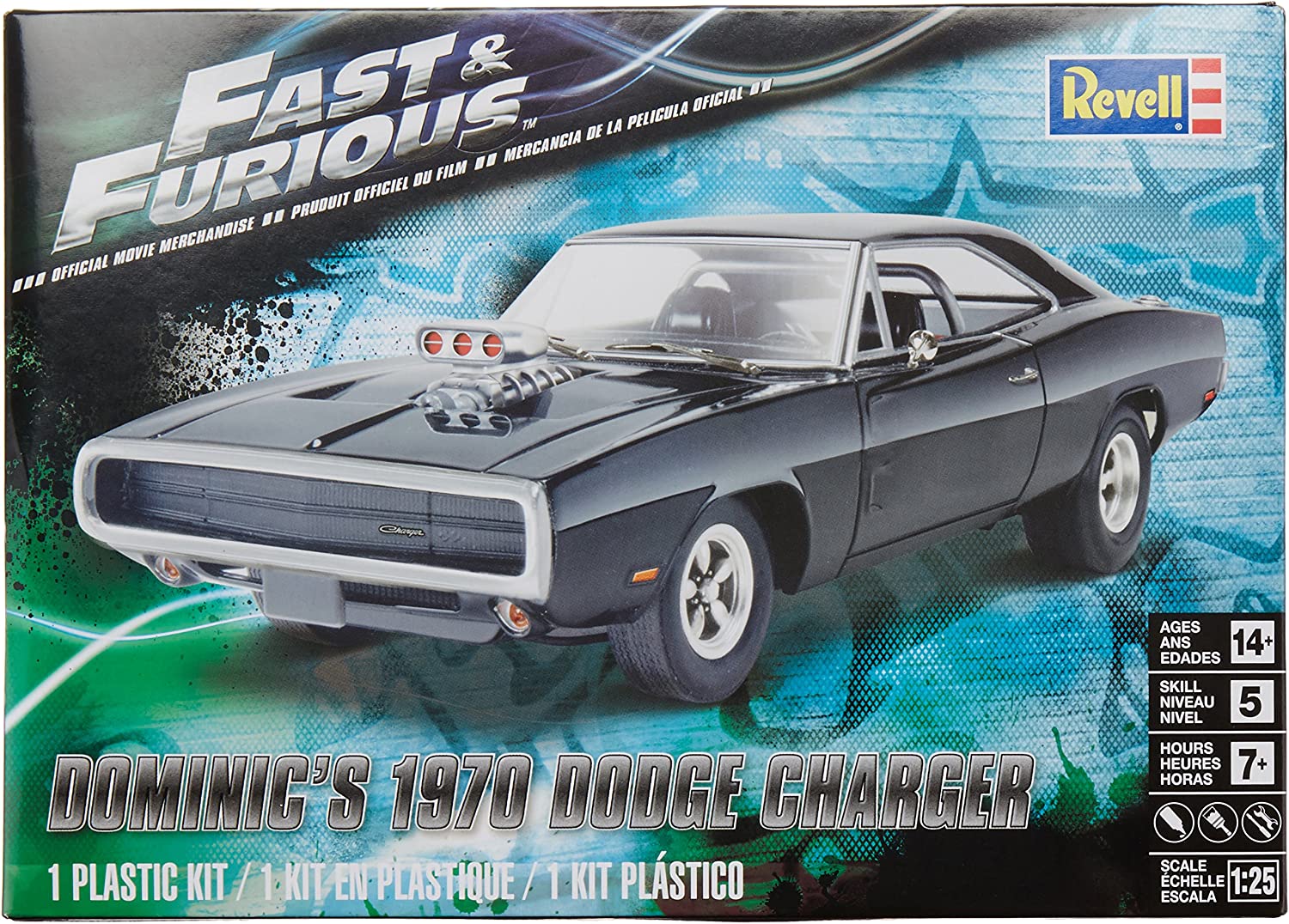 REVELL 85-4319 1/25 Fast & Furious 1970 Dodge Charger