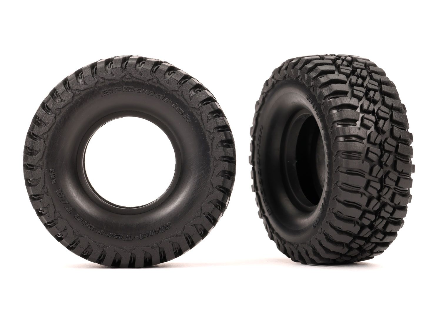 TRAXXAS 9771 Tires, BFGoodrich® Mud-Terrain™ T/A® KM3 2.2x1.0" (2)