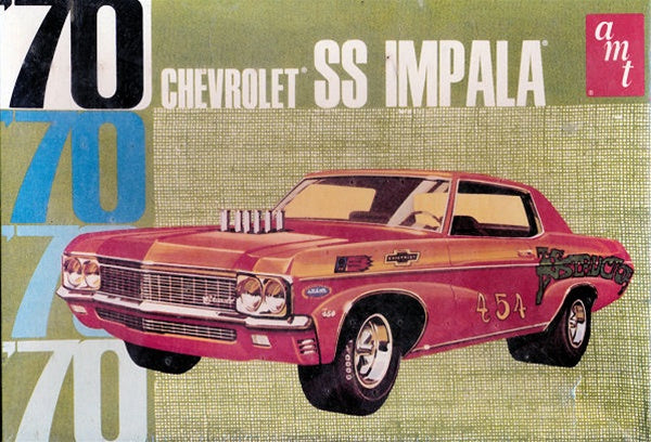 AMT 6172 1/25 1970 Chevrolet SS Impala *DISC*