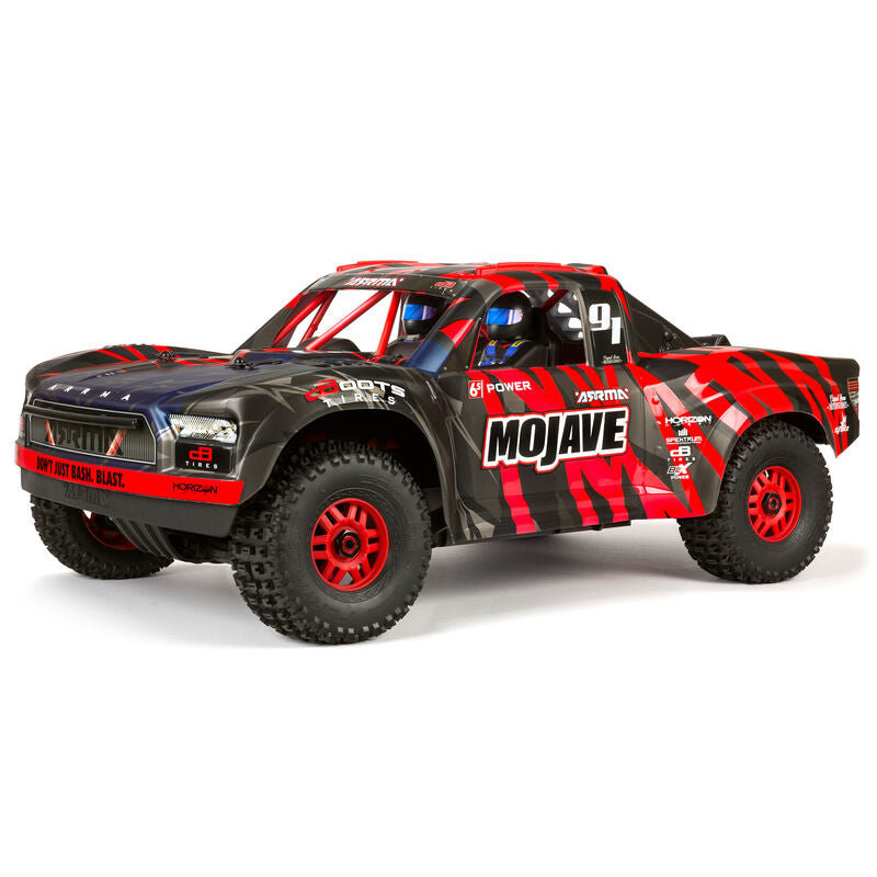 ARRMA ARA106058 1/7 MOJAVE 6S V2 4WD BLX Desert Truck with Spektrum Firma RTR