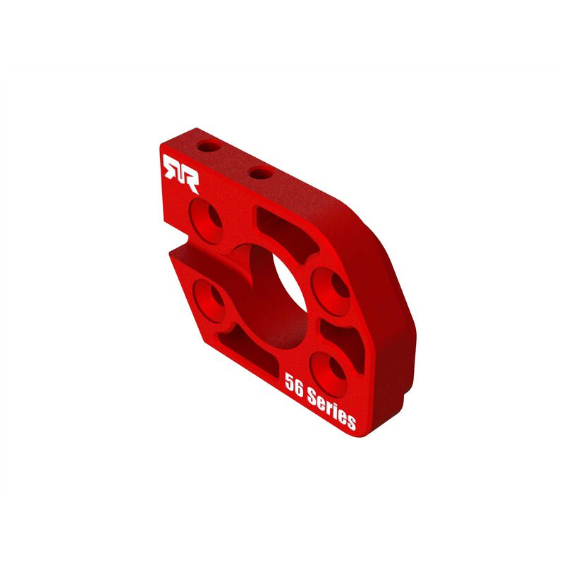 ARRMA ARA320591 Aluminum Motor Plate 56 Series Red