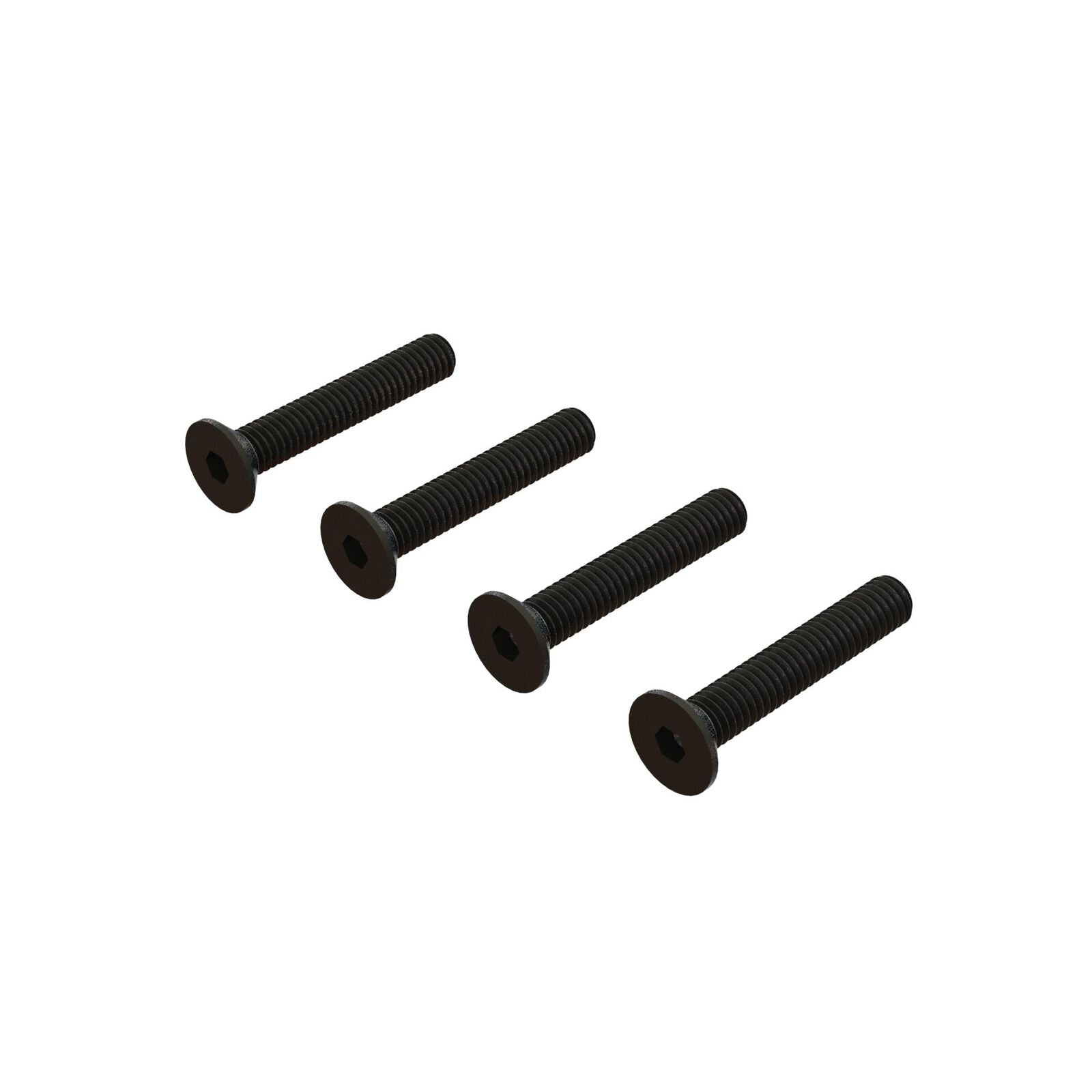 ARRMA AR722424 Flat Head Hex Machine Screw M4x24mm (4)