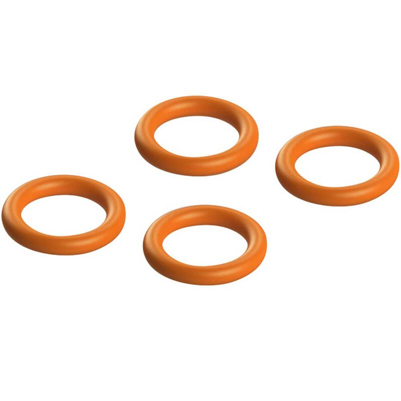 ARRMA AR716021 O-Ring 6.8x1.9mm (4): 4x4 Black ARAC7405