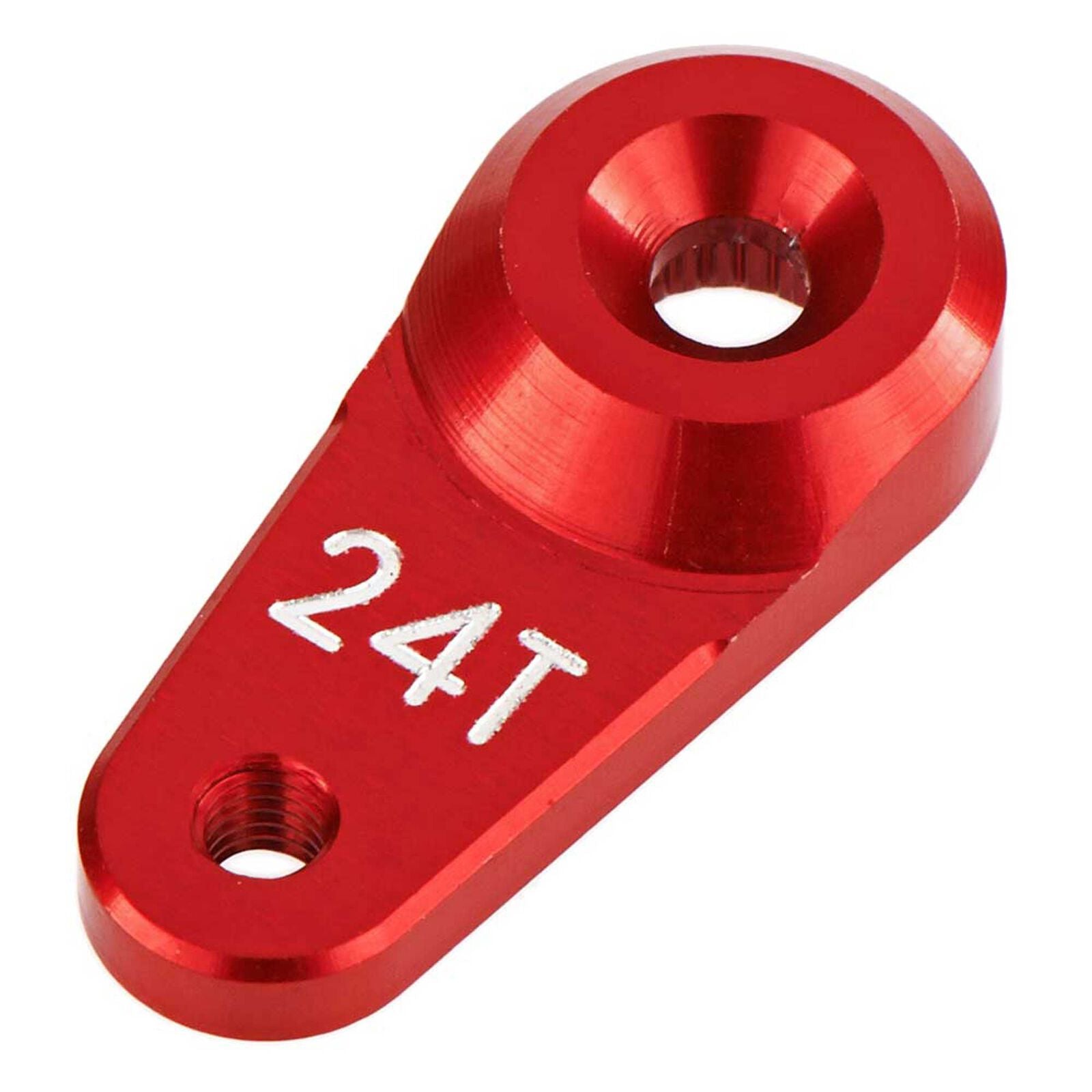 ARRMA AR340103 Servo Horn Metal 24T Aluminum Red ARAC870