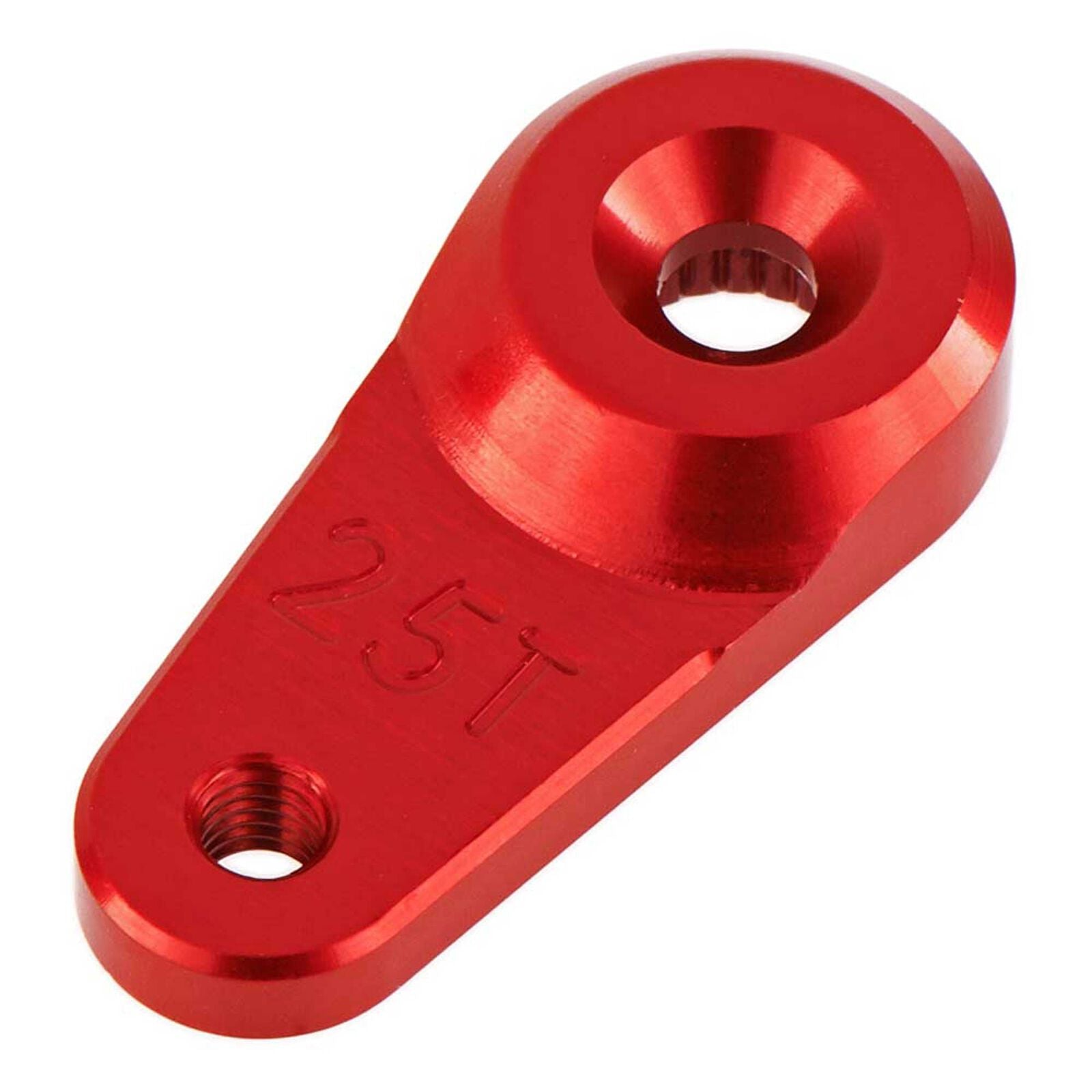 ARRMA AR340102 Servo Horn Metal 25T Aluminum Red ARAC8871