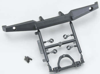 AXIAL AX80039B 1/10 Rear Plate Bumper Set